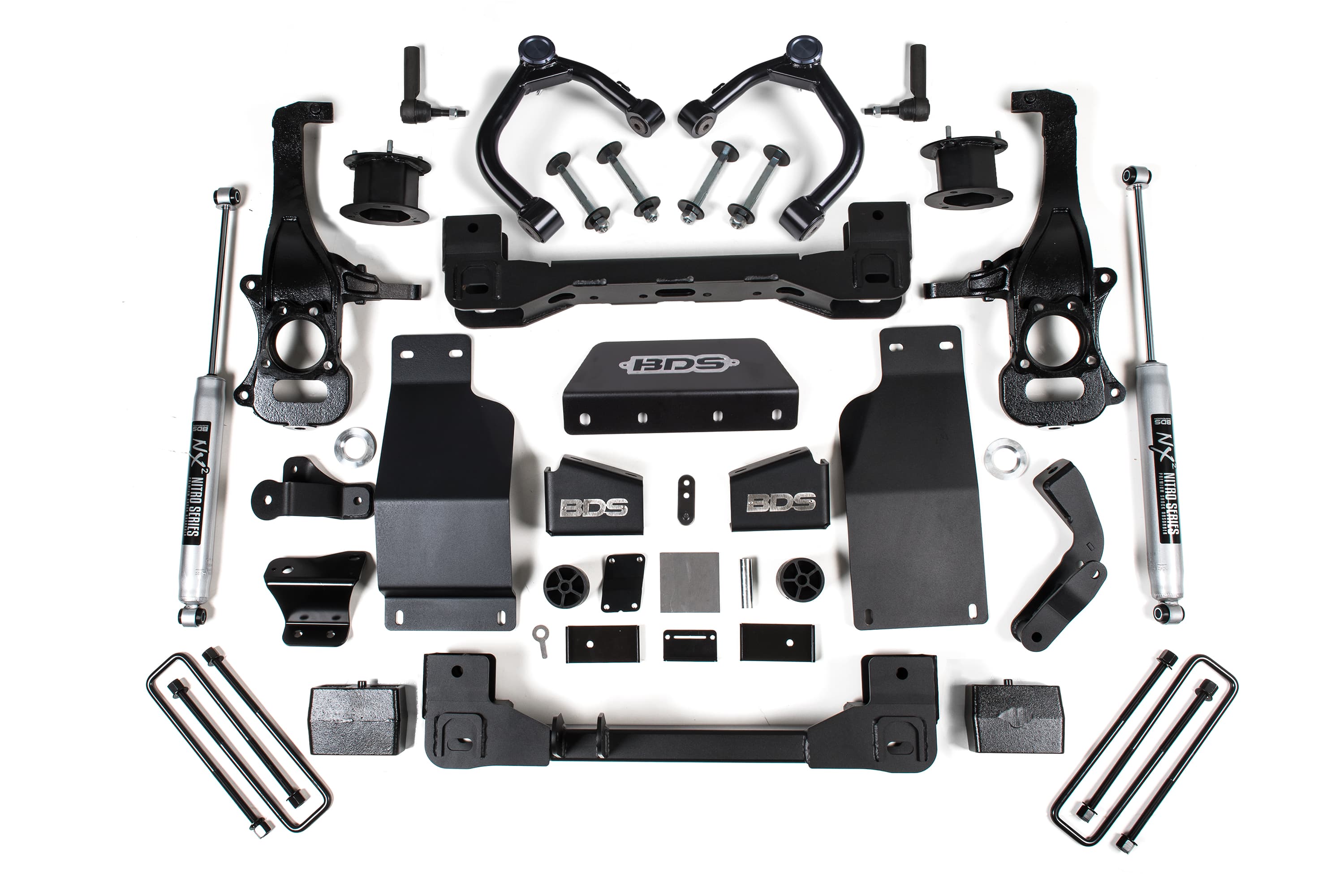 BDS Suspension NA BDS Suspension 1807FS - 4 Inch Lift Kit Chevy Trail Boss or GMC AT4 1500 20-24 4WD Diesel Fox 2.0 Performance Shocks