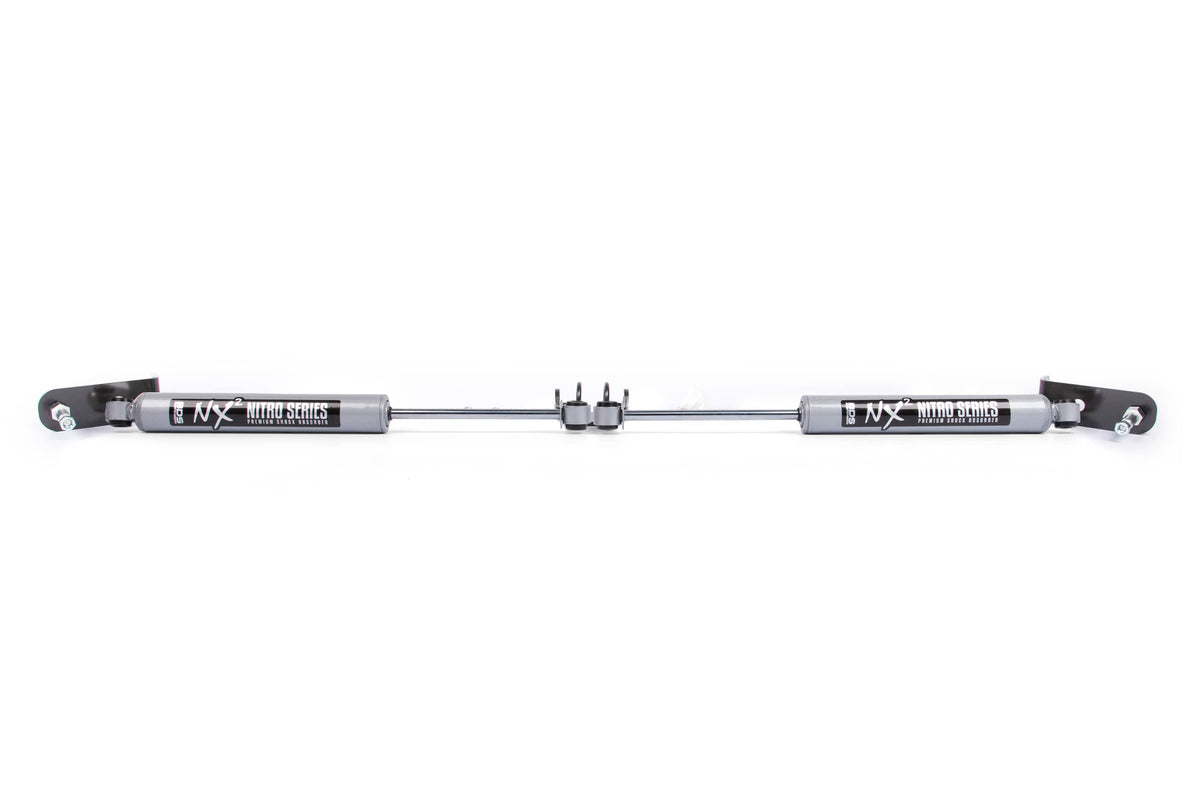 BDS Suspension NA BDS Suspension 2003DH - Dual Steering Stabilizer Kit w/ NX2 Shocks Silverado/Sierra 1500 99-06 4WD