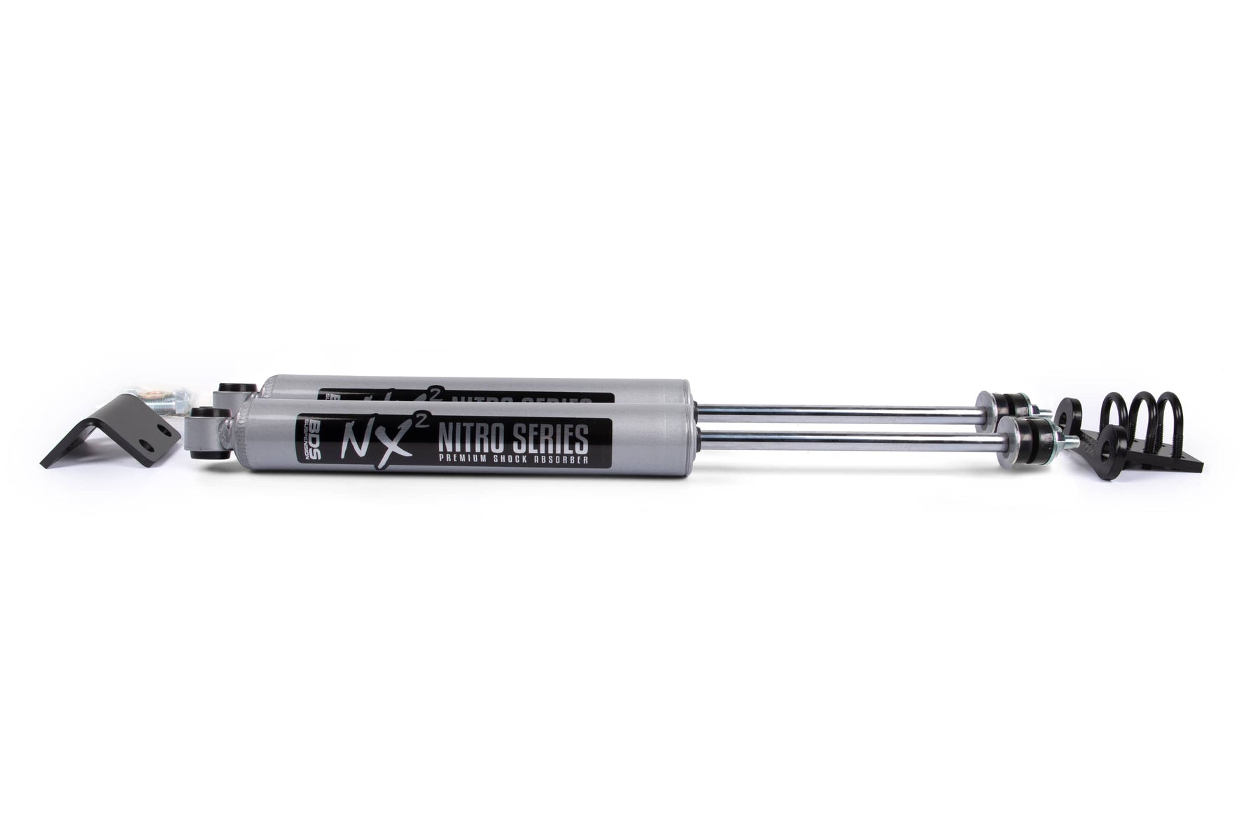BDS Suspension NA BDS Suspension 2008DH - Dual Steering Stabilizer Kit w/ NX2 Shocks Silverado/Sierra 1500/2500 88-98 4WD