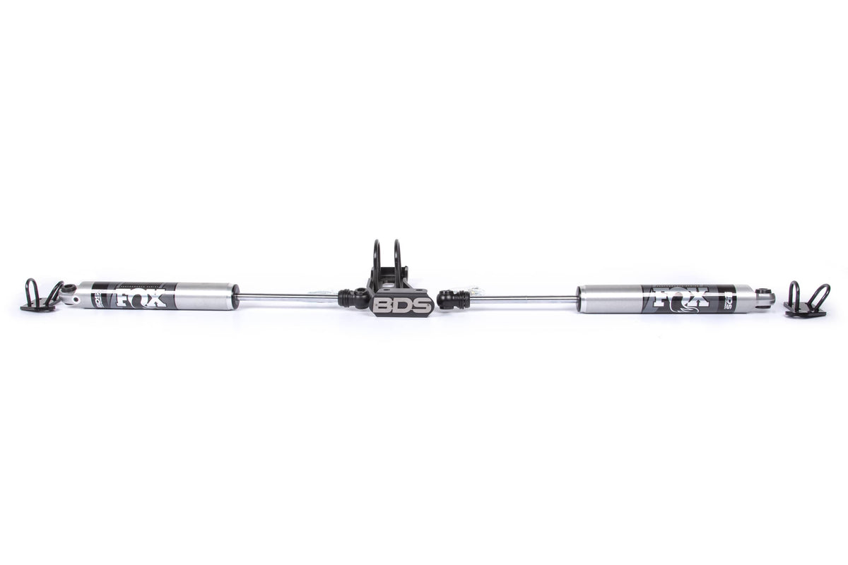 BDS Suspension NA BDS Suspension 2009DF - Dual Steering Stabilizer Kit w/ FOX 2.0 Performance Shocks Chevy/GMC Truck 73-87 and SUV 73-91 4WD