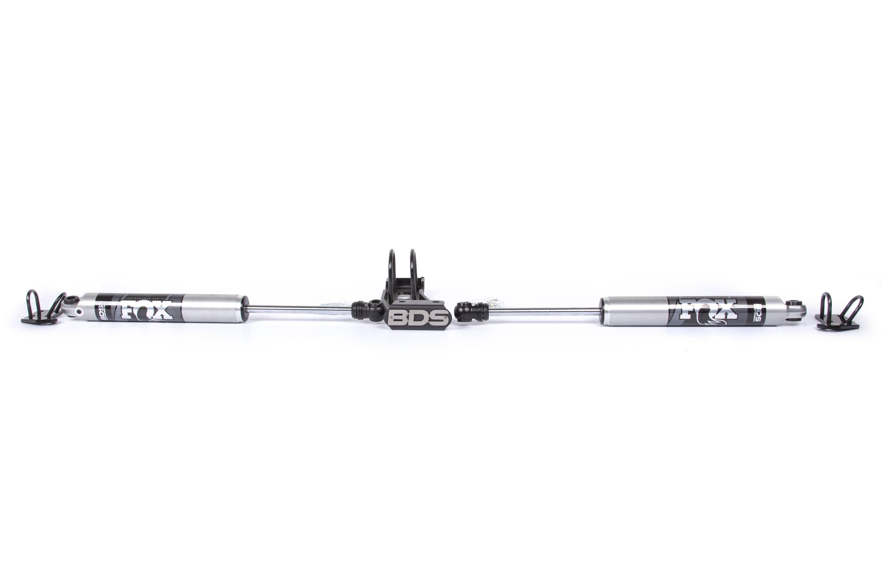 BDS Suspension NA BDS Suspension 2009DF - Dual Steering Stabilizer Kit w/ FOX 2.0 Performance Shocks Chevy/GMC Truck 73-87 and SUV 73-91 4WD