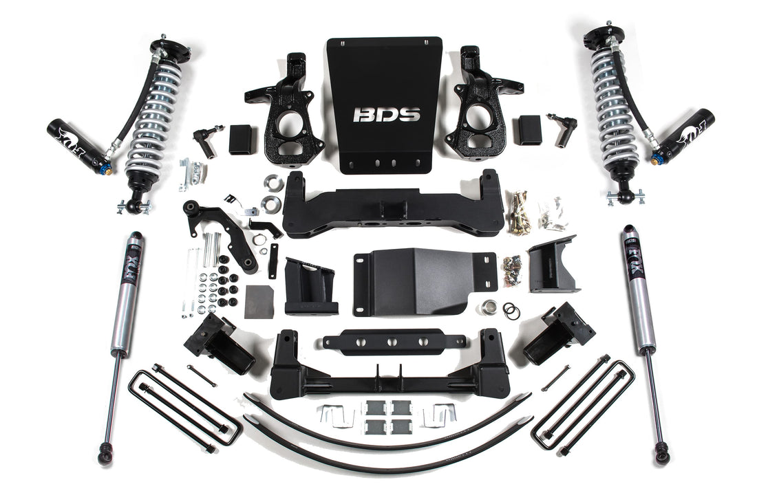 BDS Suspension NA BDS Suspension 743FDSC - 8 Inch Lift Kit FOX 2.5 Coil-Over Dual Speed Compression Adjust Aluminum Stamped Steel Control Arm