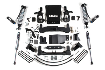 BDS Suspension NA BDS Suspension 743FDSC - 8 Inch Lift Kit FOX 2.5 Coil-Over Dual Speed Compression Adjust Aluminum Stamped Steel Control Arm