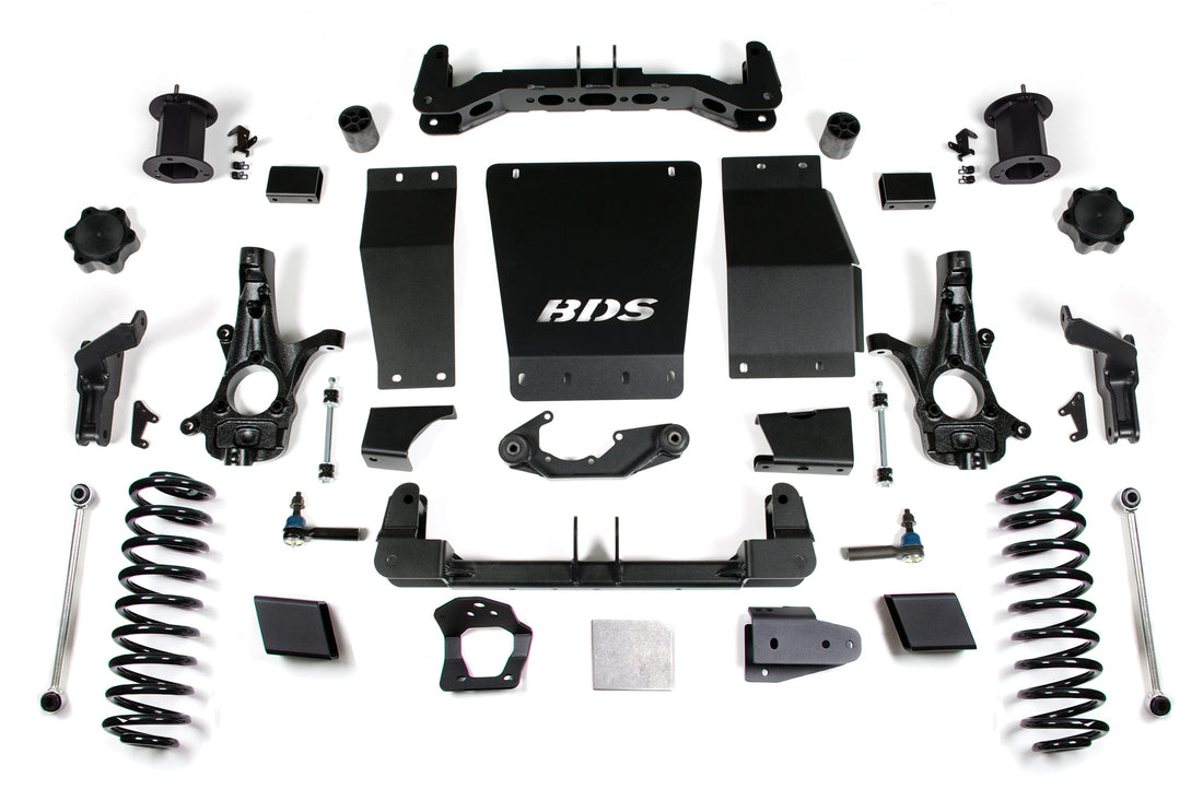 BDS Suspension NA BDS Suspension 751H - 6 Inch Lift Kit Chevy/GMC Suburban Tahoe Yukon/XL 1500 15-19 4WD Magneride Equipped Cast Steel Control Arm