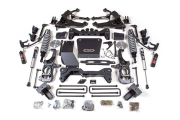 BDS Suspension NA BDS Suspension 792FPE - 6.5 Inch Lift Kit FOX 2.5 Coil-Over Conversion Silverado/Sierra 2500HD/3500HD 20-24 Diesel Block Kit Without Factory Overload FOX 2.5 Performance Elite