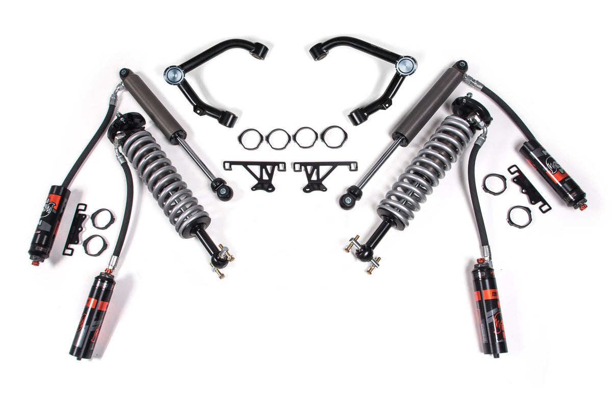 BDS Suspension NA BDS Suspension 768FDSC - 2 Inch Lift Kit FOX 2.5 Coil-Over Silverado/Sierra 1500 07-18 4WD Cast Steel Control Arm Fox 2.5 Performance Shocks