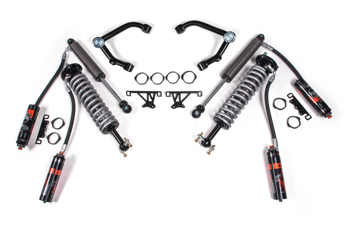 BDS Suspension NA BDS Suspension 758FDSC - 2 Inch Lift Kit FOX 2.5 Coil-Over Silverado/Sierra 1500 07-18 4WD Aluminum / Stamped Steel Fox 2.5 Piggback DSC
