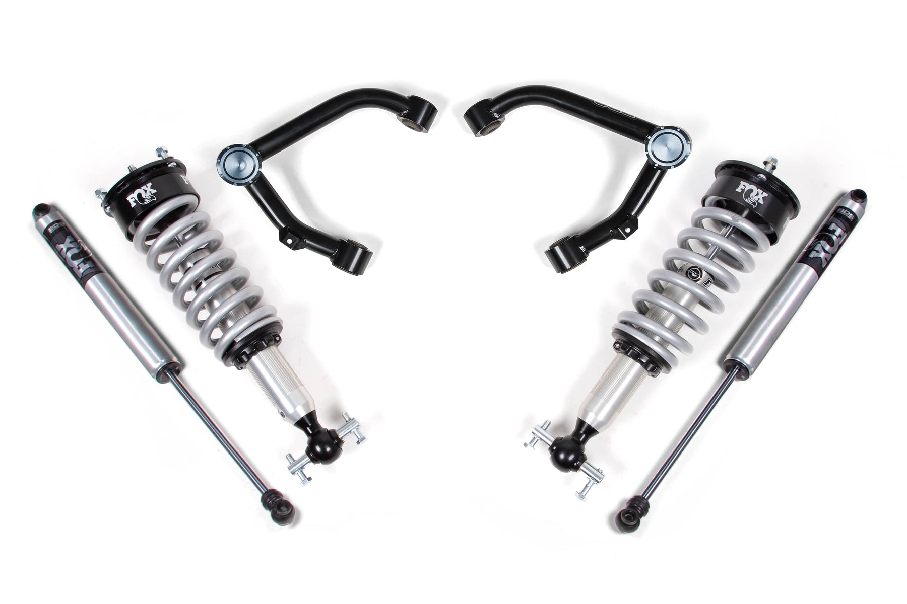 BDS Suspension NA BDS Suspension 758FSL - 2 Inch Lift Kit FOX 2.0 Coil-Over Silverado/Sierra 1500 07-18 4WD Aluminum Stamped Steel