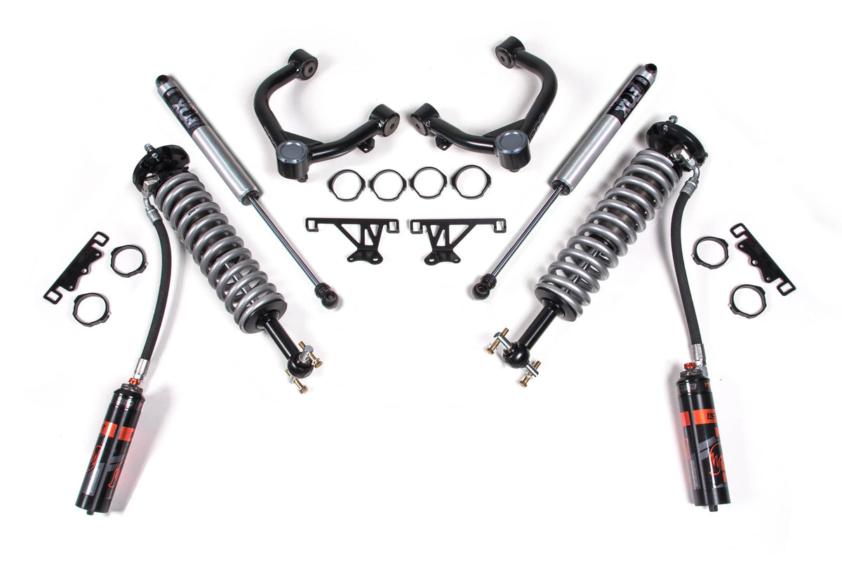 BDS Suspension NA BDS Suspension 770FDSC - 2 Inch Lift Kit FOX 2.5 Coil-Over Silverado/Sierra 1500 19-24 4WD Fox 2.5 Performance Shocks