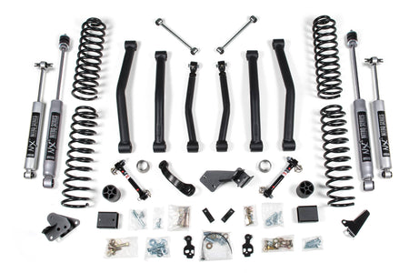 BDS Suspension NA BDS Suspension 1406FS - 4.5 Inch Lift Kit Jeep Wrangler JK 12-18 4-Door Fixed Link Sway Bar Fox 2.0 Performance Shocks