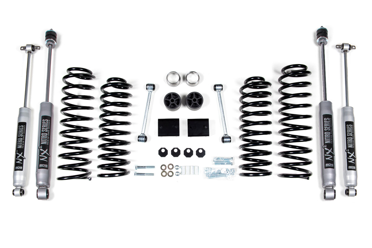 2012-18 JK/Rubi 4dr 2" Coil Spring Kit
