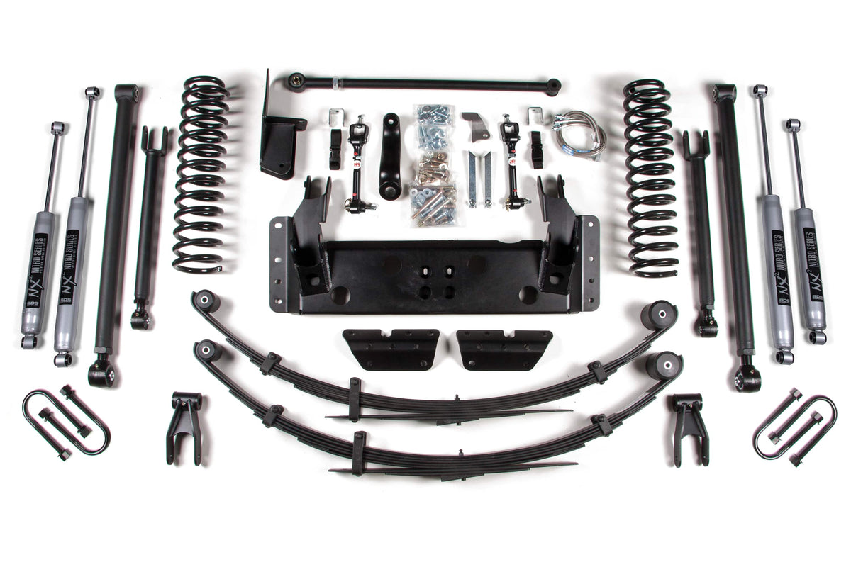 BDS Suspension NA BDS Suspension 1434FS - 8.5 Inch Lift Kit Long Arm Jeep Cherokee XJ 84-01 Chrysler 8.25 Axle With Fox 2.0 Performance Shocks