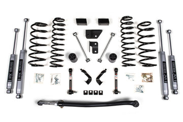 BDS Suspension NA BDS Suspension 1437H - 3 Inch Lift Kit Jeep Wrangler JL 18-25 4-Door NX2 Nitro Shocks