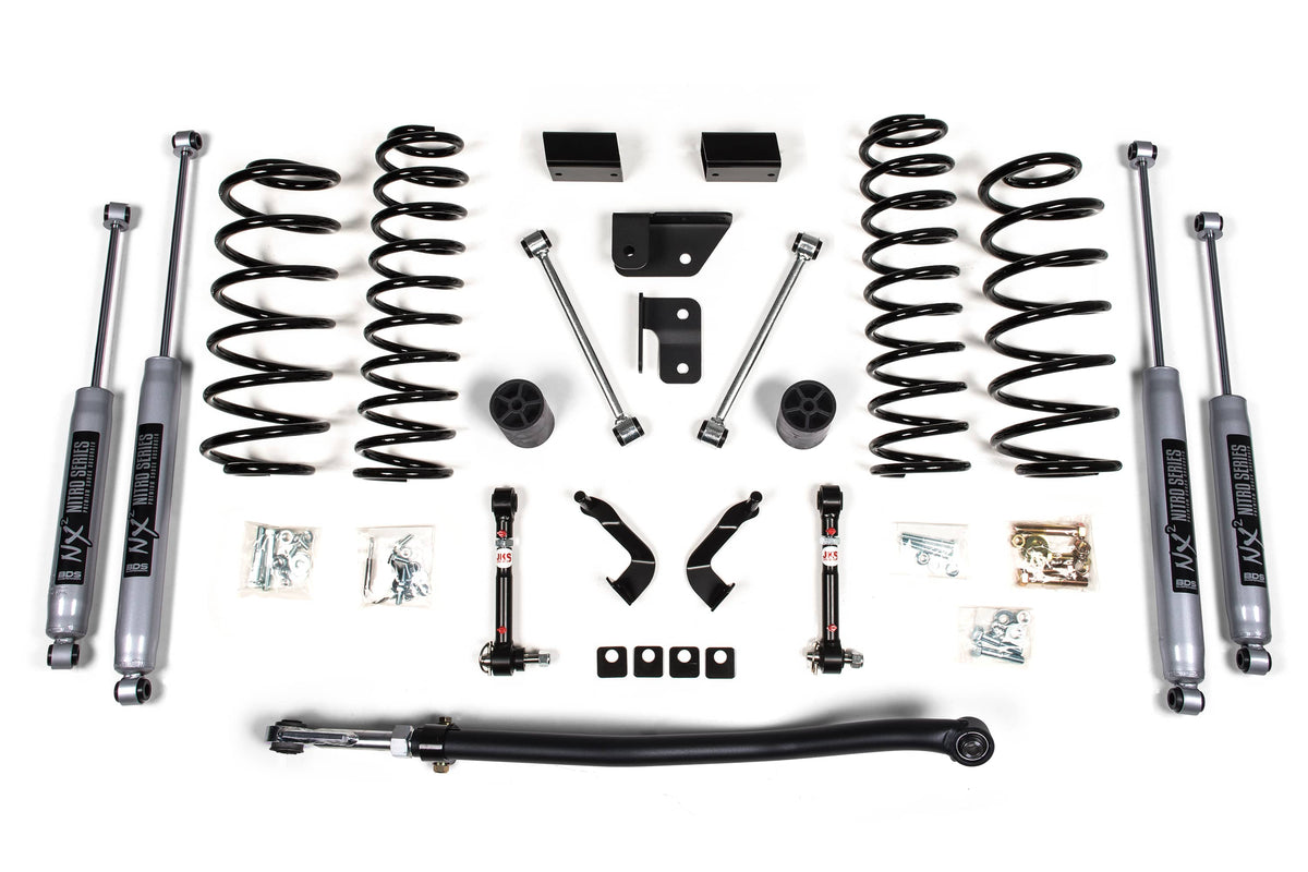 BDS Suspension NA BDS Suspension 1437PS - 3 Inch Lift Kit Jeep Wrangler JL 18-25 4-Door Fox 2.5 Performance Shocks