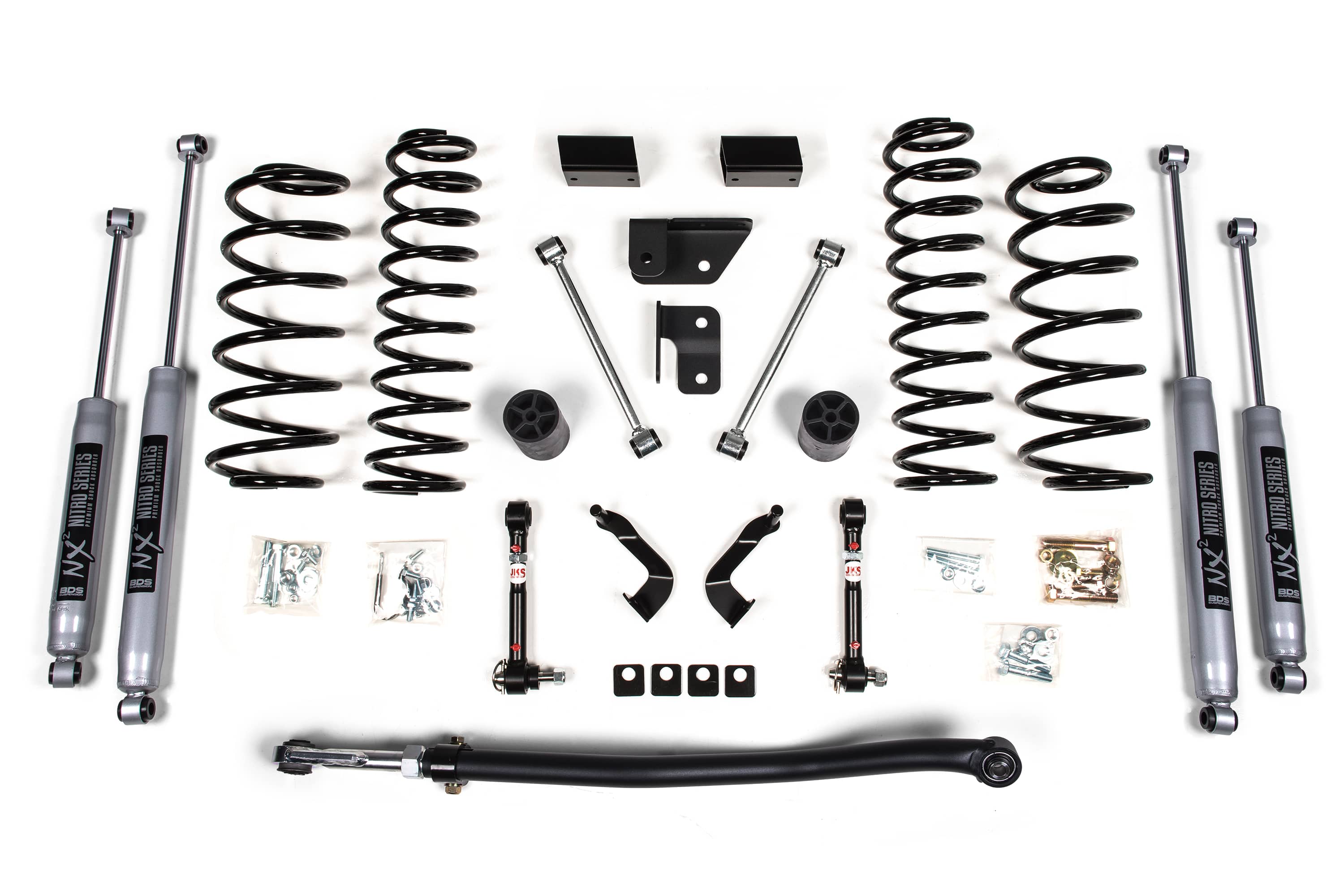 BDS Suspension NA BDS Suspension 1437PS - 3 Inch Lift Kit Jeep Wrangler JL 18-25 4-Door Fox 2.5 Performance Shocks