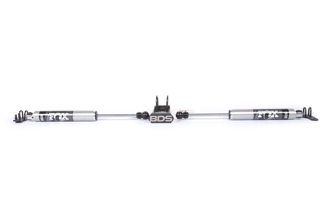 BDS Suspension NA BDS Suspension 2028DF - Dual Steering Stabilizer Kit w/ FOX 2.0 Performance Shocks Jeep Wrangler TJ 97-06 Cherokee XJ 84-01 Grand Cherokee ZJ 93-98
