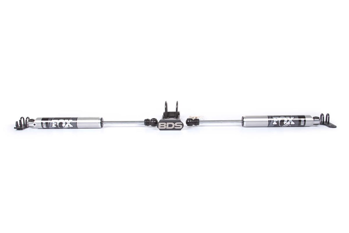 BDS Suspension NA BDS Suspension 2028DF - Dual Steering Stabilizer Kit w/ FOX 2.0 Performance Shocks Jeep Wrangler TJ 97-06 Cherokee XJ 84-01 Grand Cherokee ZJ 93-98
