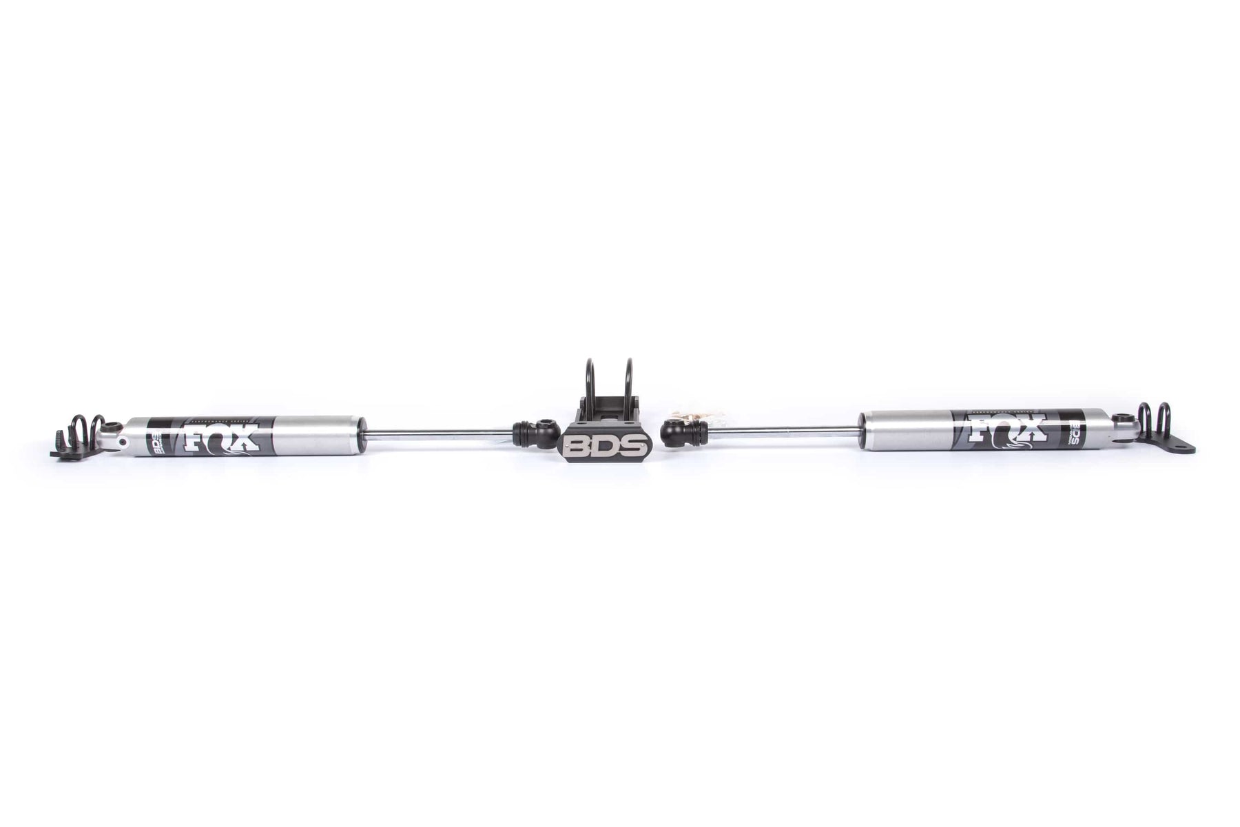 BDS Suspension NA BDS Suspension 2028DF - Dual Steering Stabilizer Kit w/ FOX 2.0 Performance Shocks Jeep Wrangler TJ 97-06 Cherokee XJ 84-01 Grand Cherokee ZJ 93-98
