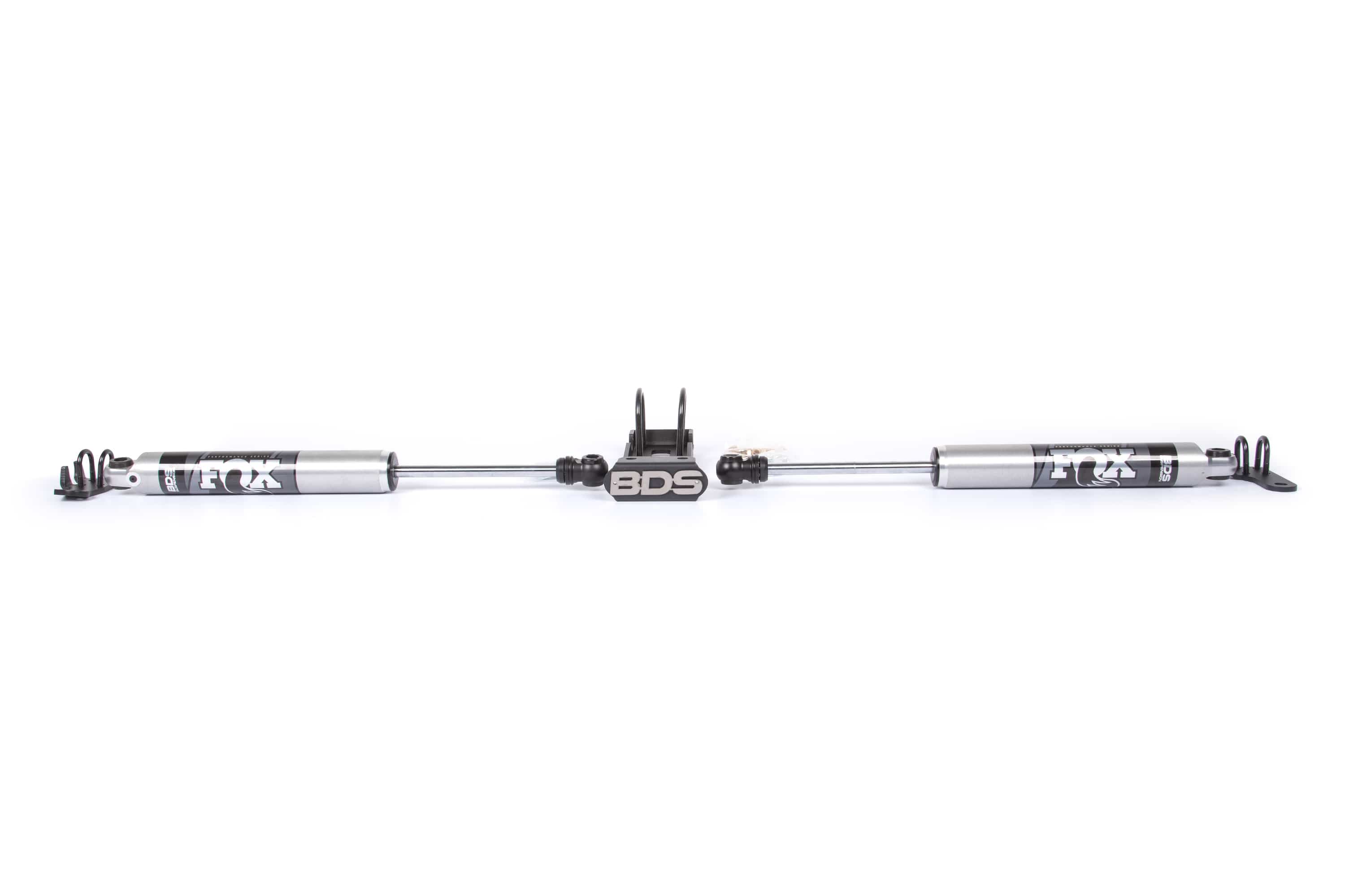 BDS Suspension NA BDS Suspension 2028DF - Dual Steering Stabilizer Kit w/ FOX 2.0 Performance Shocks Jeep Wrangler TJ 97-06 Cherokee XJ 84-01 Grand Cherokee ZJ 93-98