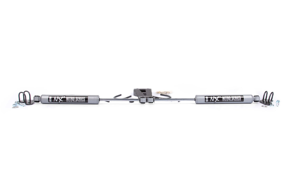 BDS Suspension NA BDS Suspension 2030DH - Dual Steering Stabilizer Kit w/ NX2 Shocks Jeep Grand Cherokee WJ 99-04