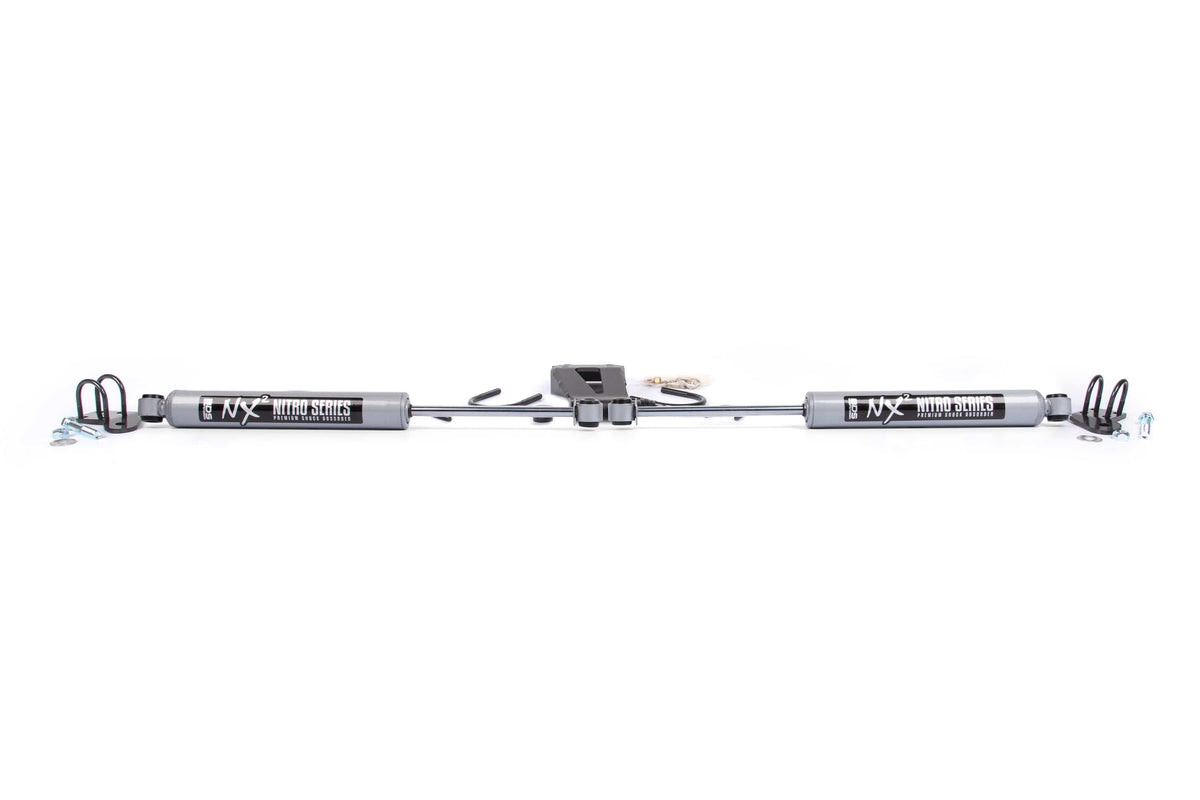BDS Suspension NA BDS Suspension 2030DH - Dual Steering Stabilizer Kit w/ NX2 Shocks Jeep Grand Cherokee WJ 99-04