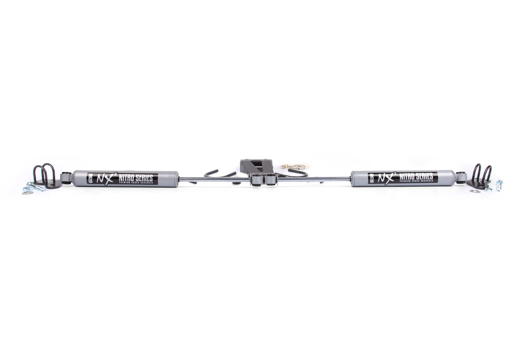 BDS Suspension NA BDS Suspension 2030DH - Dual Steering Stabilizer Kit w/ NX2 Shocks Jeep Grand Cherokee WJ 99-04