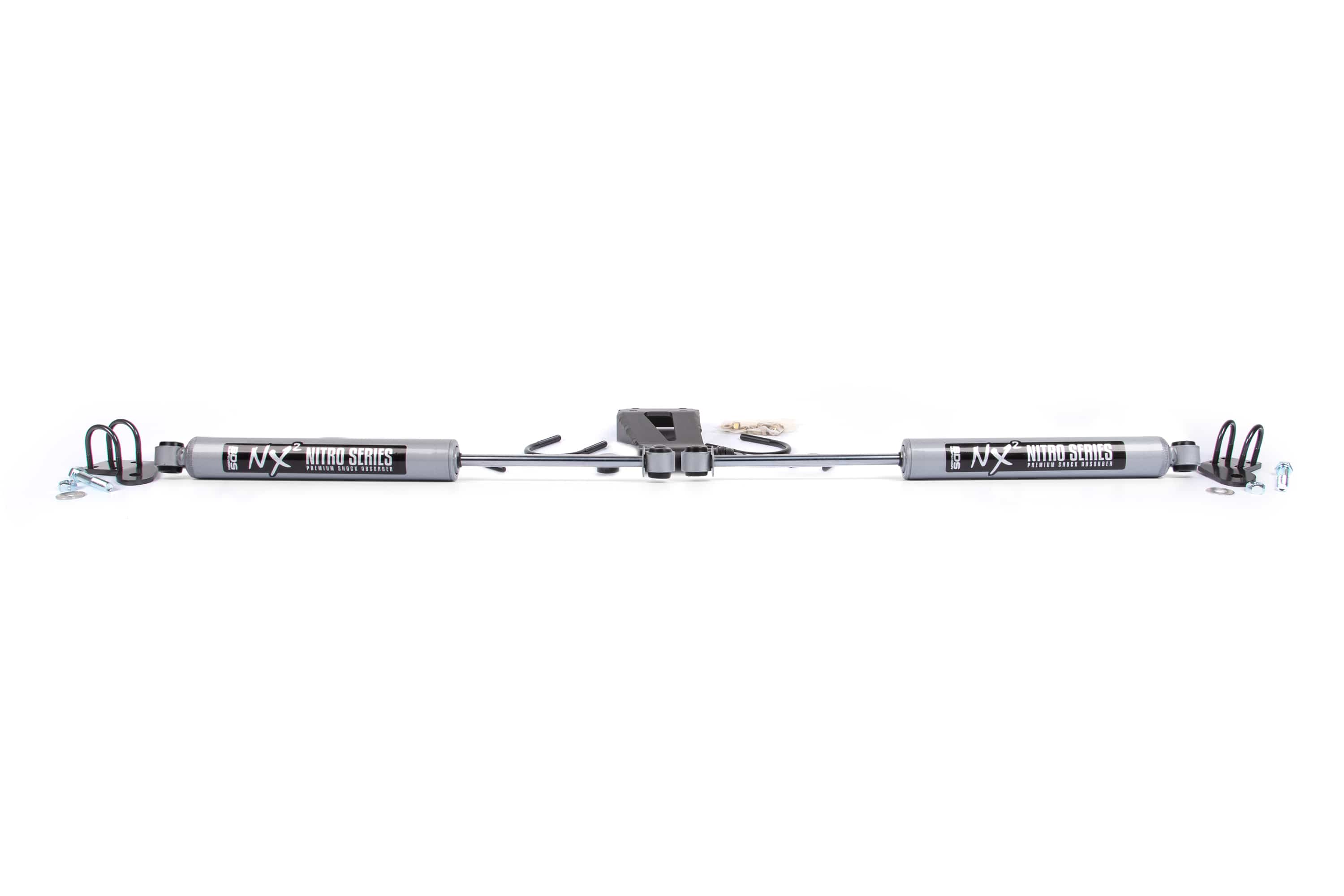 BDS Suspension NA BDS Suspension 2030DH - Dual Steering Stabilizer Kit w/ NX2 Shocks Jeep Grand Cherokee WJ 99-04