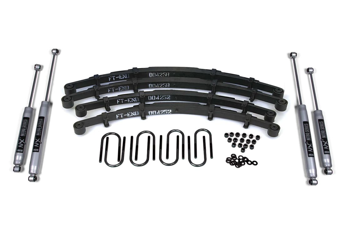 BDS Suspension NA BDS Suspension 400H - 2.5 Inch Lift Kit Jeep CJ5/CJ6 72-75 NX2 Nitro Shocks