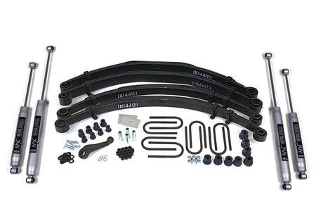 BDS Suspension NA BDS Suspension 406FS - 4 Inch Lift Kit Jeep CJ5/CJ7 82-86 Fox 2.0 Performance Shocks