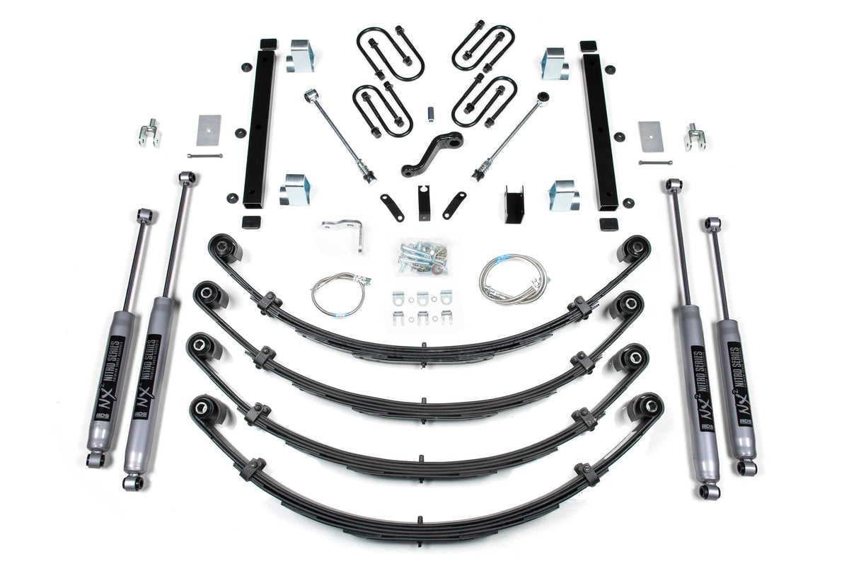 BDS Suspension NA BDS Suspension 1431H - 5 Inch Lift Kit Jeep Wrangler YJ 87-95 NX2 Nitro Shocks