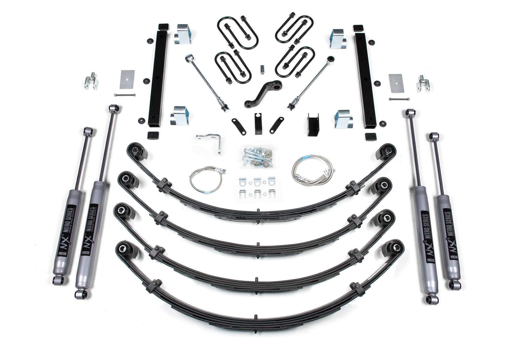 BDS Suspension NA BDS Suspension 1431H - 5 Inch Lift Kit Jeep Wrangler YJ 87-95 NX2 Nitro Shocks