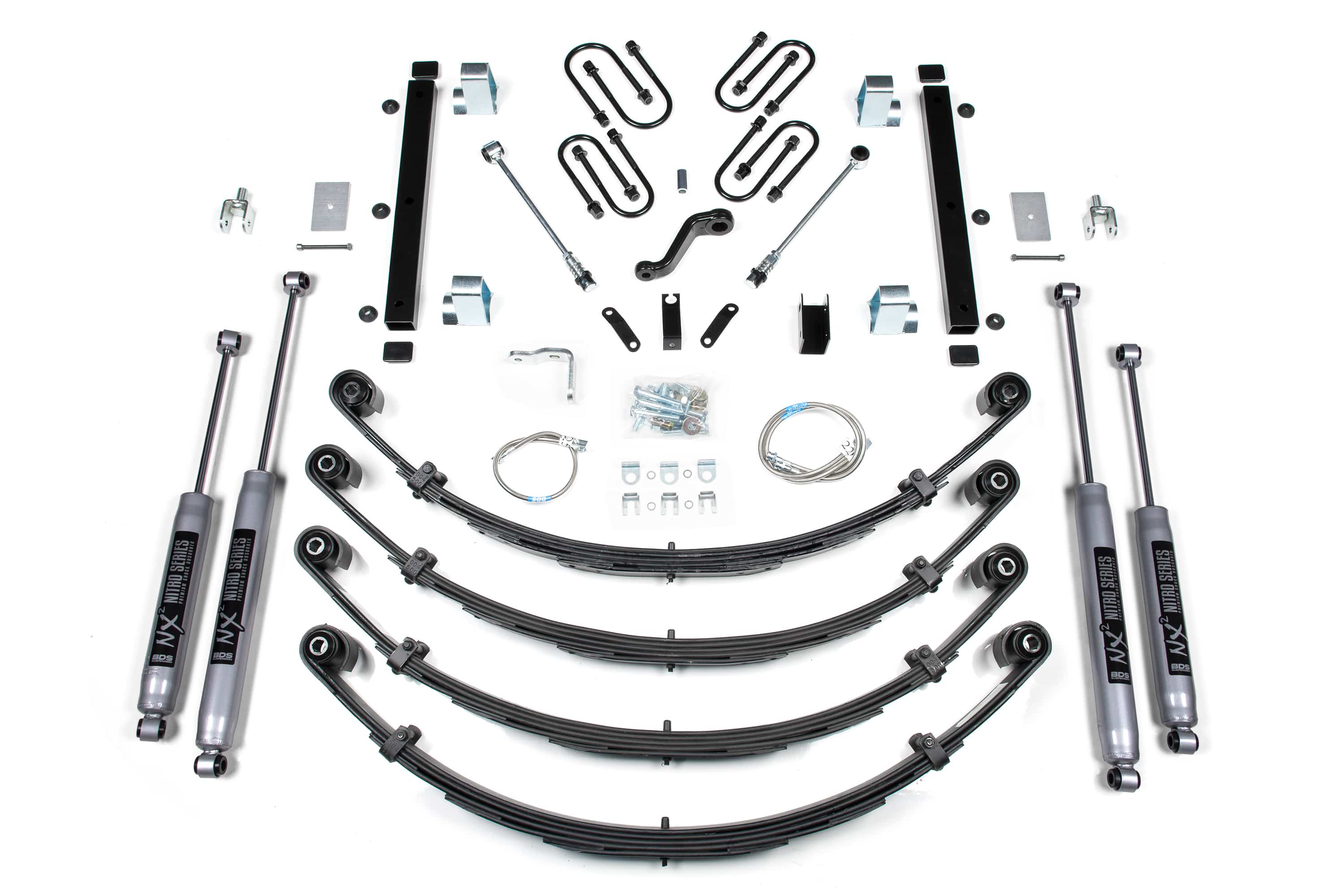 BDS Suspension NA BDS Suspension 1431H - 5 Inch Lift Kit Jeep Wrangler YJ 87-95 NX2 Nitro Shocks