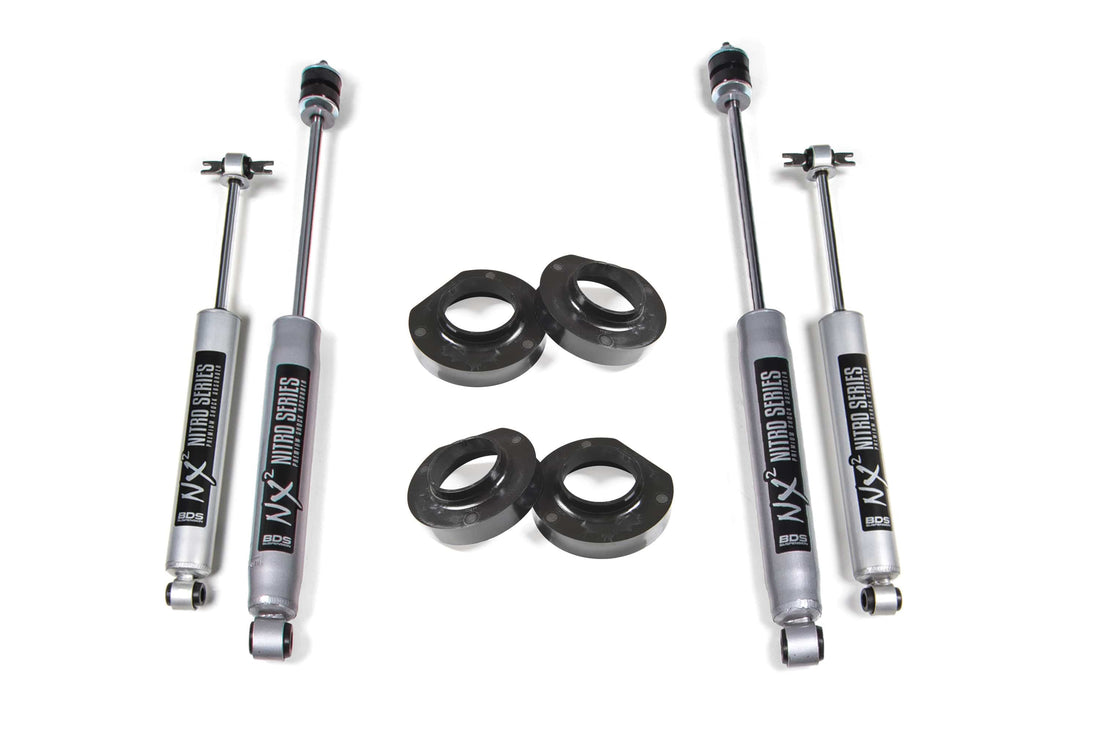 BDS Suspension NA BDS Suspension 415H - 0.75 Inch Lift Kit Jeep Wrangler TJ/LJ 97-06 With NX2 Shocks