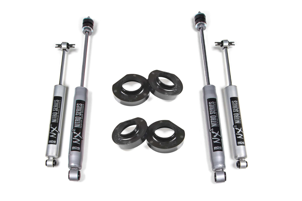 BDS Suspension NA BDS Suspension 415H - 0.75 Inch Lift Kit Jeep Wrangler TJ/LJ 97-06 With NX2 Shocks
