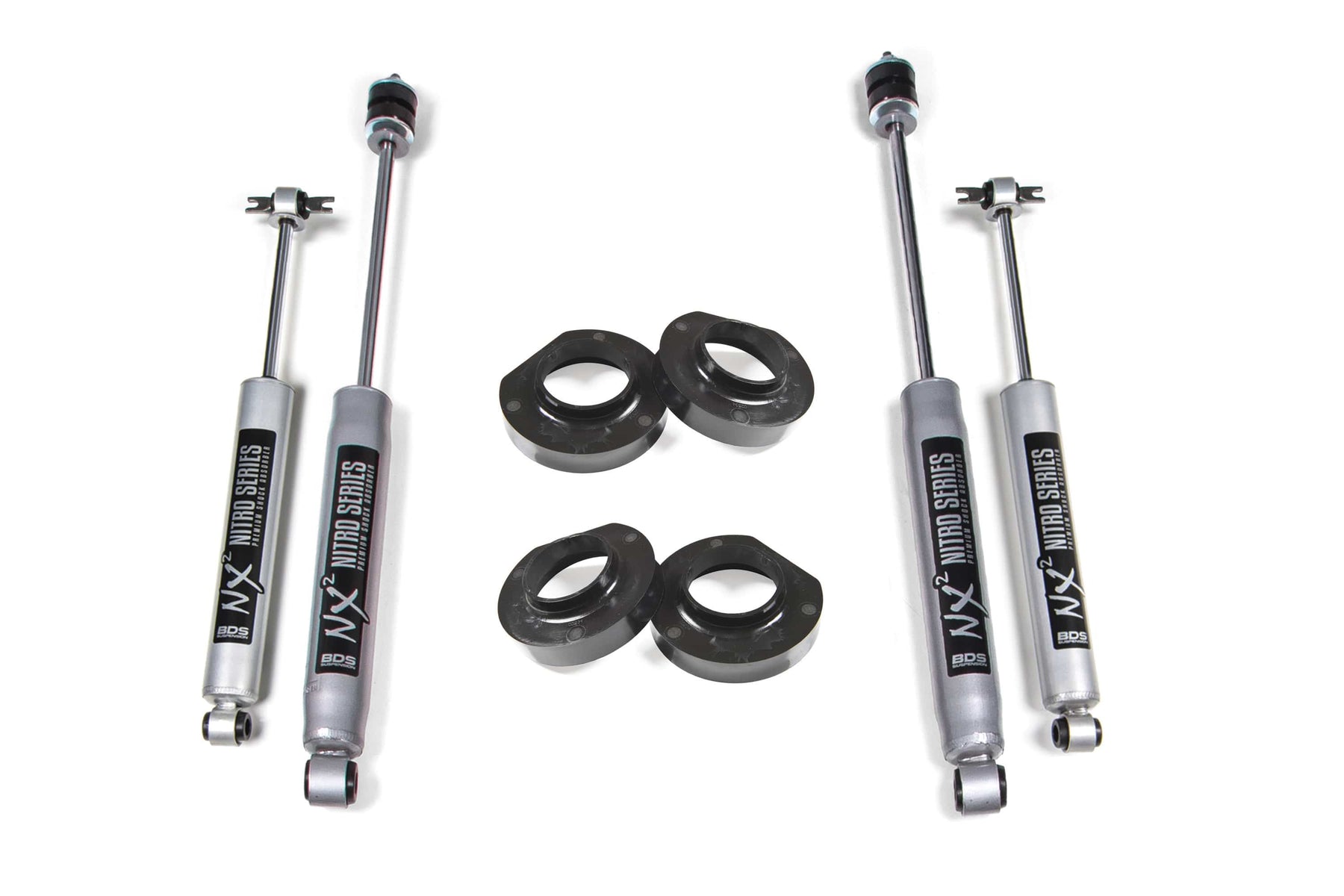 BDS Suspension NA BDS Suspension 415H - 0.75 Inch Lift Kit Jeep Wrangler TJ/LJ 97-06 With NX2 Shocks