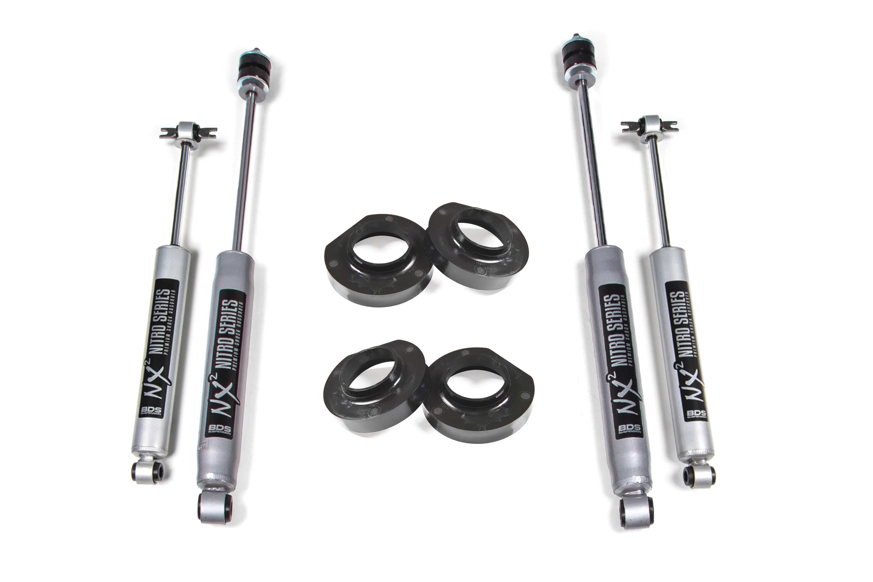 BDS Suspension NA BDS Suspension 415H - 0.75 Inch Lift Kit Jeep Wrangler TJ/LJ 97-06 With NX2 Shocks
