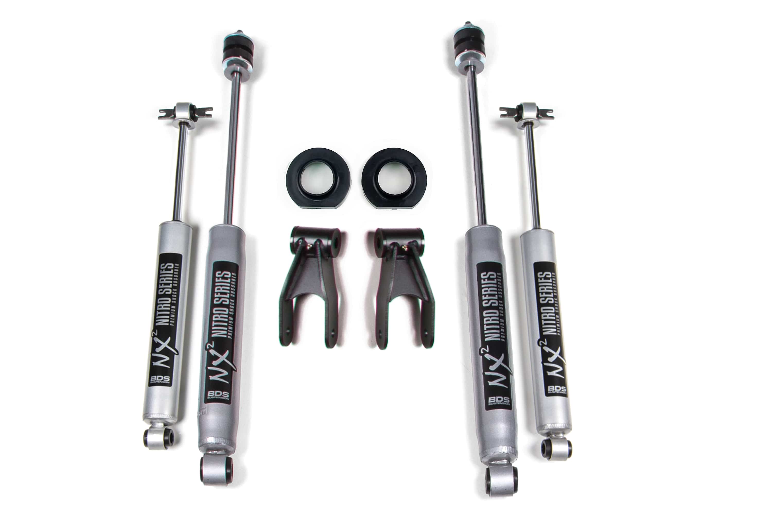 BDS Suspension NA BDS Suspension 425H - 0.75 Inch Lift Kit Jeep Cherokee XJ 84-01 With NX2 Shocks BDS Suspension