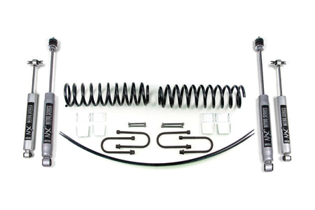 BDS Suspension NA BDS Suspension 428FS - 2 Inch Lift Kit Jeep Cherokee XJ 84-01 Chrysler 8.25 Rear Axle Fox 2.0 Performance Shocks