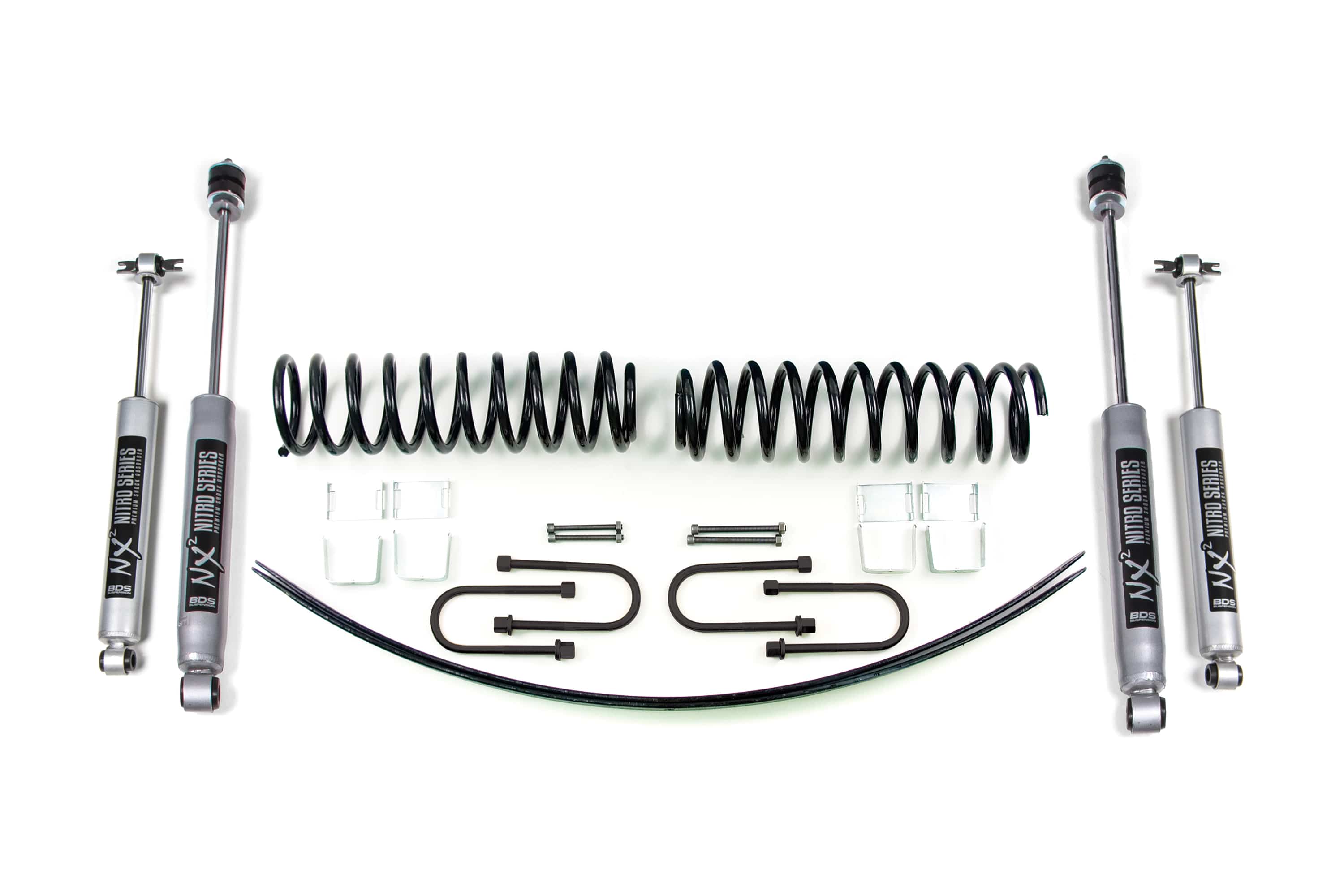 BDS Suspension NA BDS Suspension 429FS - 2 Inch Lift Kit Jeep Cherokee XJ 84-01 Dana 35 Rear Axle Fox 2.0 Performance Shocks