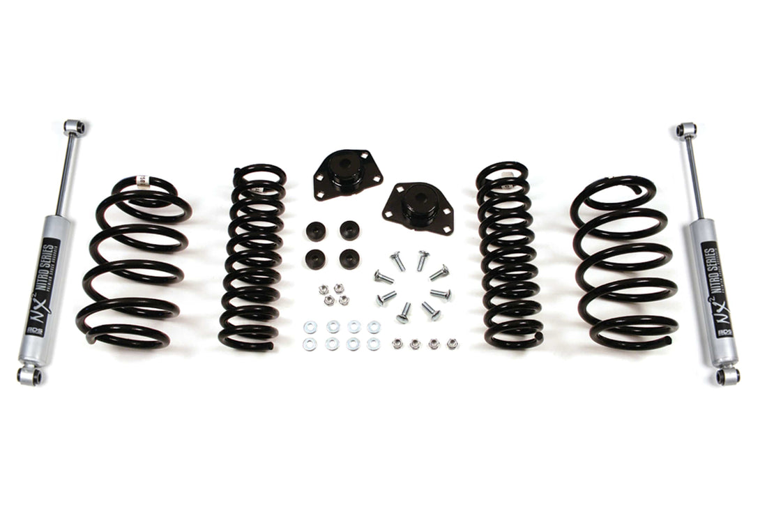 BDS Suspension NA BDS Suspension 442H - 2 Inch Lift Kit Jeep Liberty KJ 02-07 NX2 Nitro Shocks