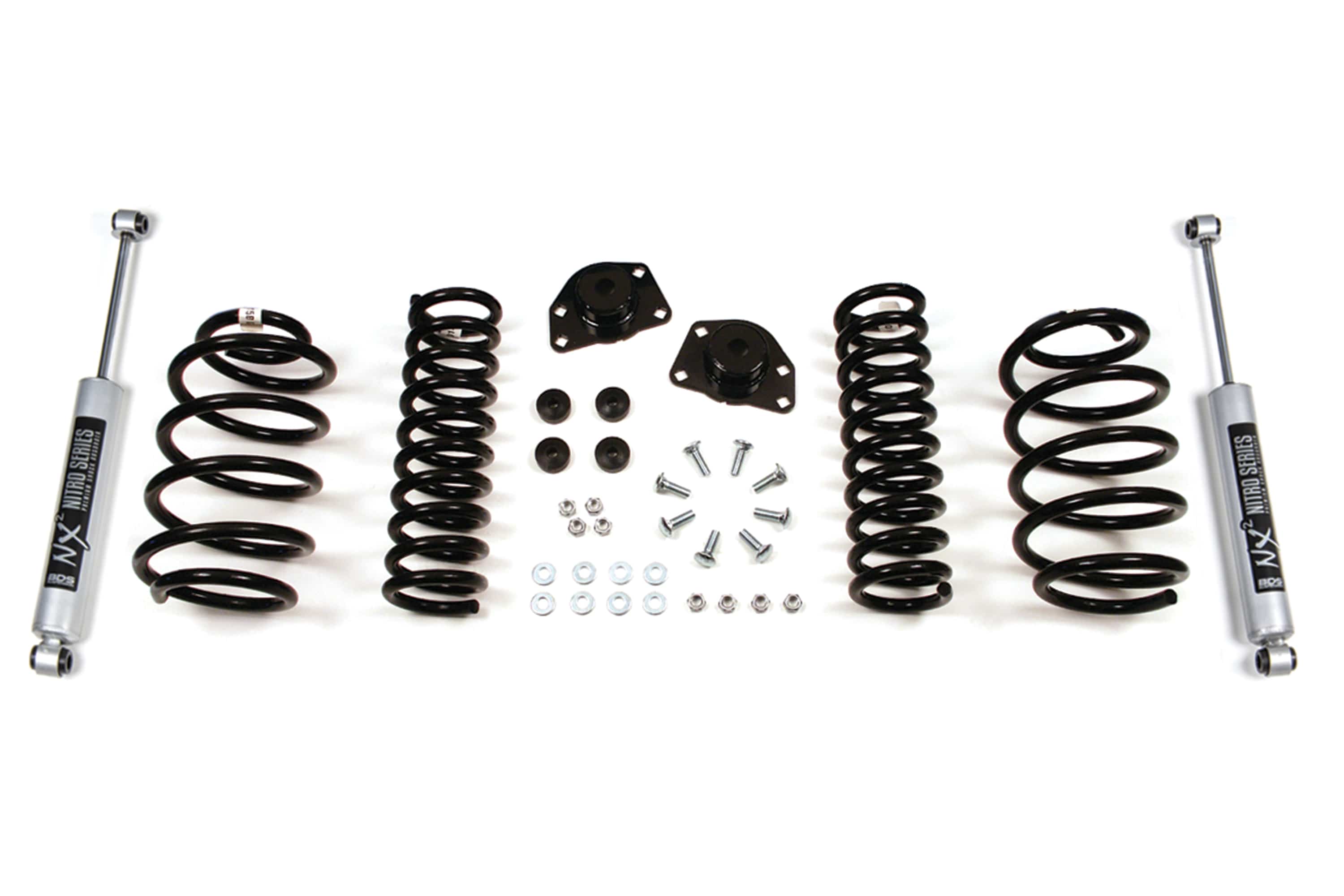 BDS Suspension NA BDS Suspension 442H - 2 Inch Lift Kit Jeep Liberty KJ 02-07 NX2 Nitro Shocks