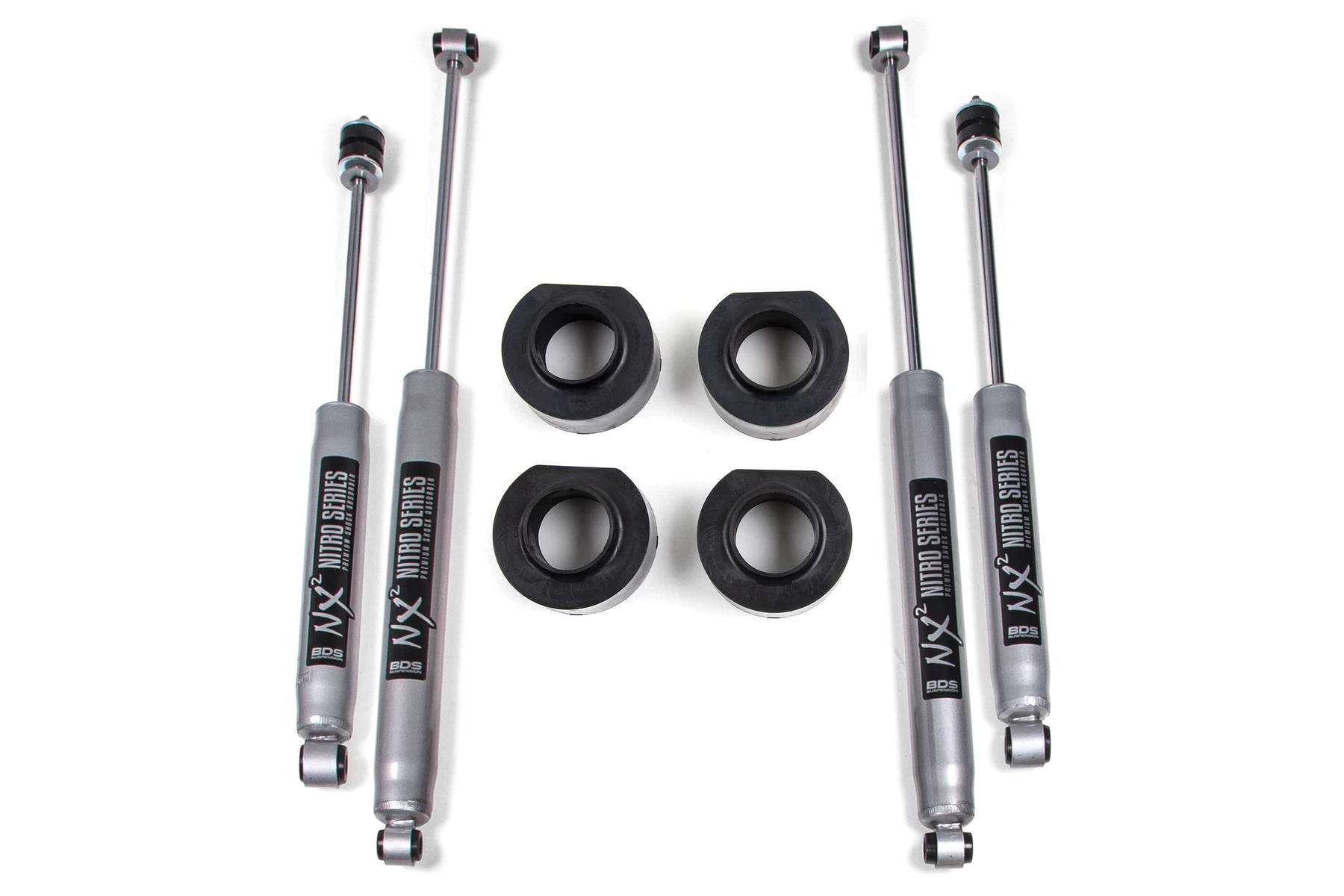 BDS Suspension NA BDS Suspension 444H - 1.75 Inch Lift Kit Jeep Grand Cherokee ZJ 93-98 With NX2 Nitro Shocks