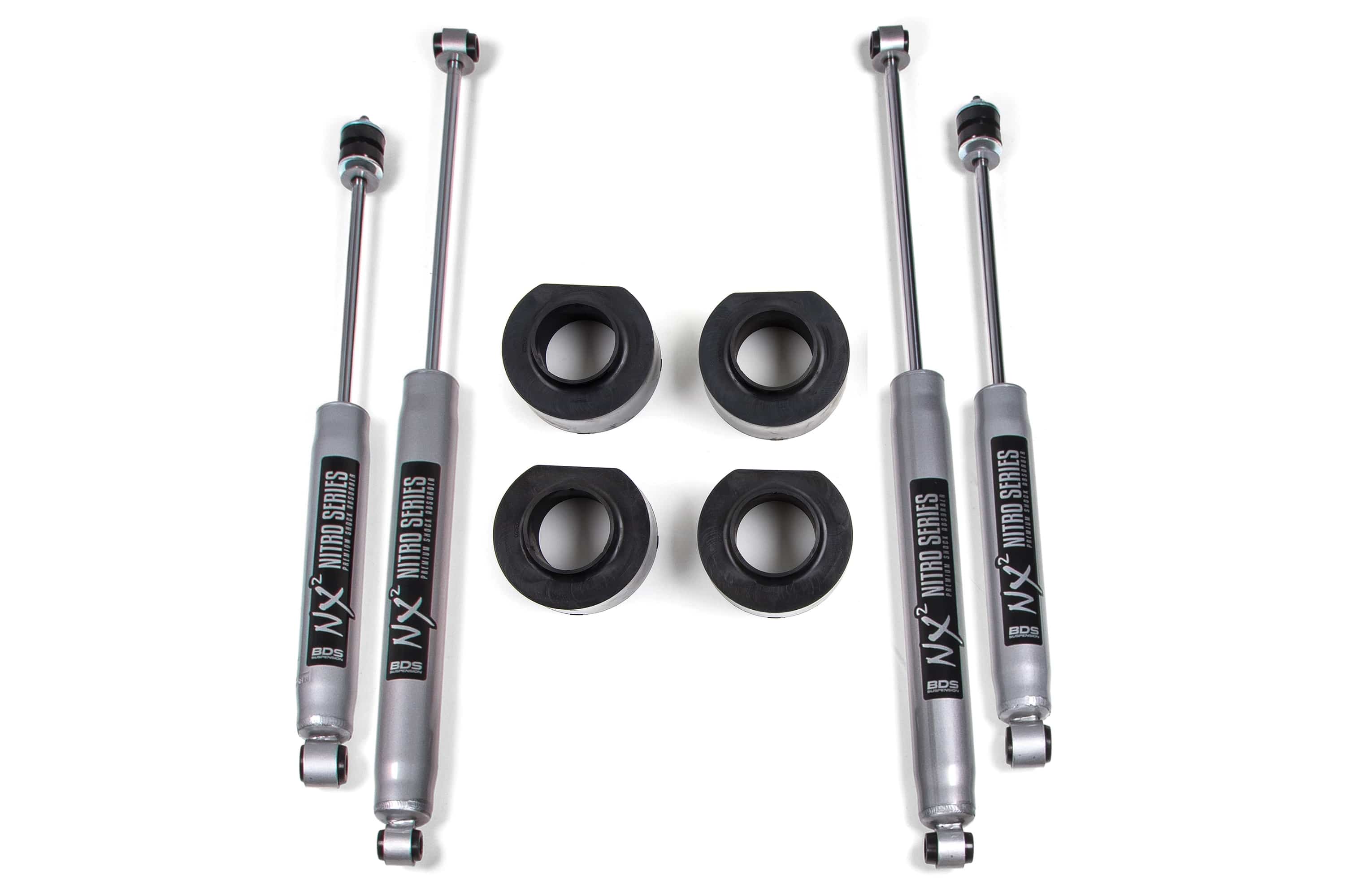 BDS Suspension NA BDS Suspension 444H - 1.75 Inch Lift Kit Jeep Grand Cherokee ZJ 93-98 With NX2 Nitro Shocks