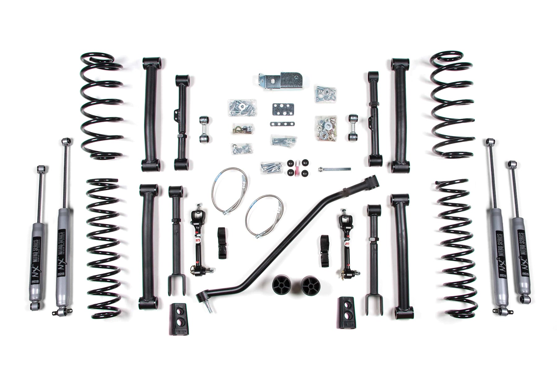 BDS Suspension NA BDS Suspension 450FS - 4.5 Inch Lift Kit Jeep Grand Cherokee ZJ 93-98 Fox 2.0 Performance Shocks