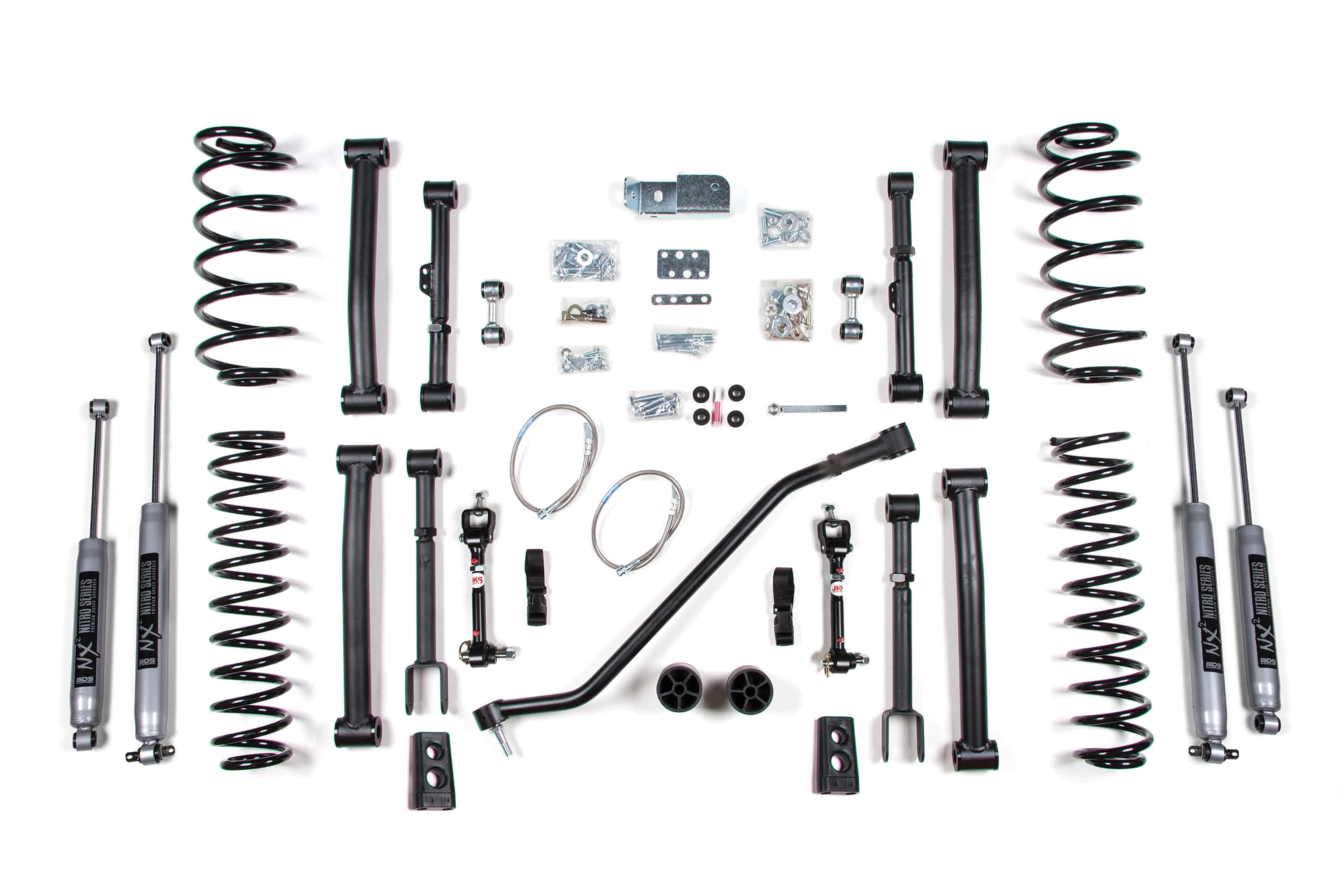 BDS Suspension NA BDS Suspension 450FS - 4.5 Inch Lift Kit Jeep Grand Cherokee ZJ 93-98 Fox 2.0 Performance Shocks