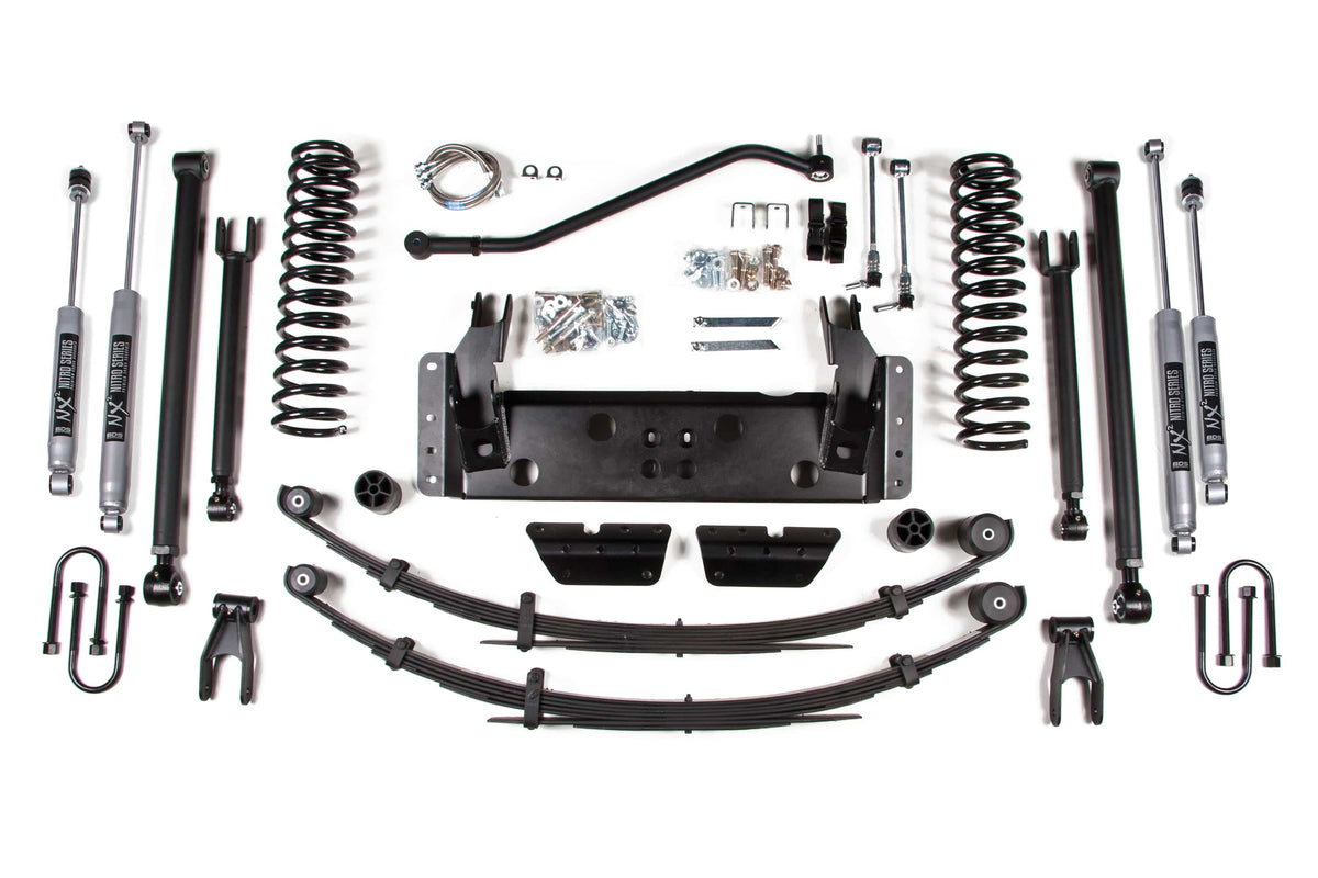 BDS Suspension NA BDS Suspension 1427FS - 4.5 Inch Lift Kit Long Arm Jeep Cherokee XJ 84-01 Chrysler 8.25 Fox 2.0 Performance Shocks
