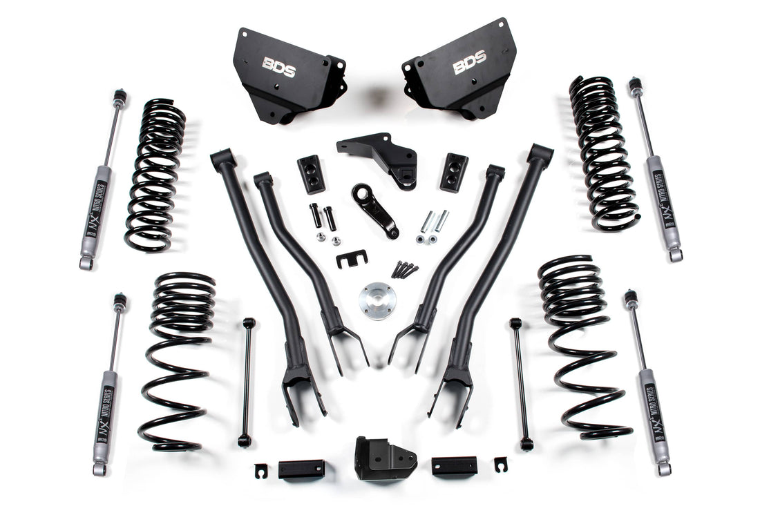 BDS Suspension NA BDS Suspension 1602H - 4 Inch Lift Kit w/ 4-Link Ram 2500 14-18 4WD Diesel NX2 Nitro Shocks