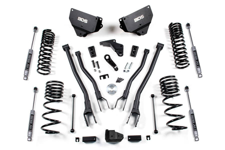 BDS Suspension NA BDS Suspension 1611H - 4 Inch Lift Kit w/ 4-Link Ram 2500 14-18 4WD Gas NX2 Nitro Shocks