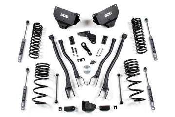 BDS Suspension NA BDS Suspension 1611FS - 4 Inch Lift Kit w/ 4-Link Ram 2500 14-18 4WD Gas Fox 2.0 Performance Shock