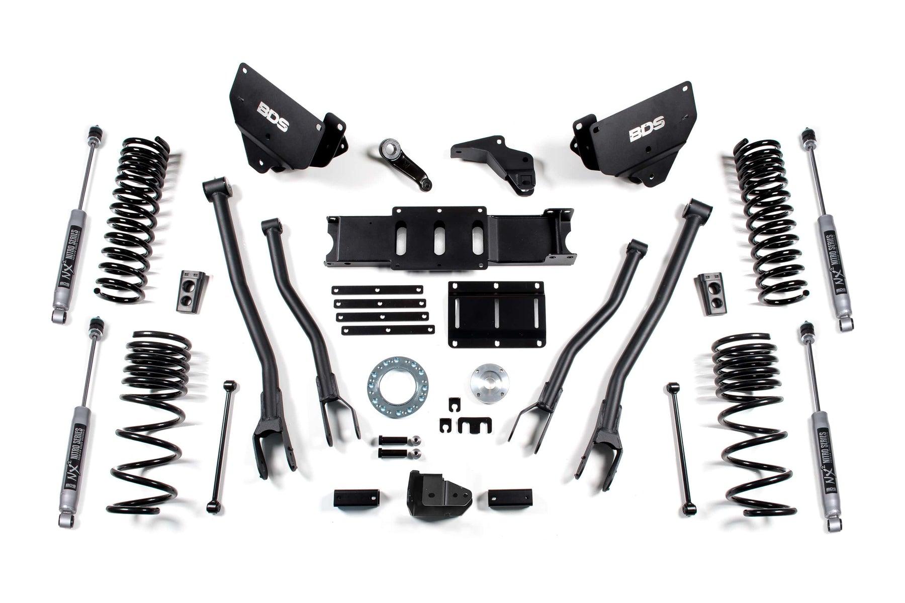 BDS Suspension NA BDS Suspension 1604H - 6 Inch Lift Kit w/ 4-Link Ram 2500 14-18 4WD Diesel NX2 Nitro Shocks